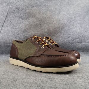 Sebago Shoes Mens 9.5 Chukka Moc Dockside Leather Wool Casual Lifestyle Classic
